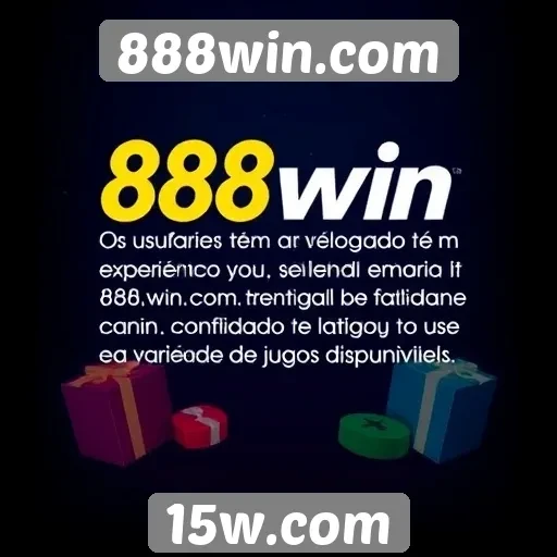 Feedback dos usuários sobre 888win.com é positivo