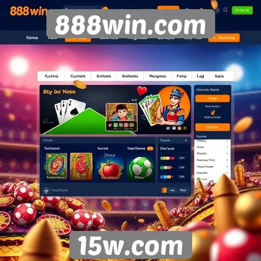 Interface amigável do 888win.com melhora a experiência do usuário